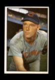 1953 Bowman Color Baseball Card #23 Herman Wehmeier Cincinnati Reds.