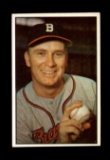 1953 Bowman Color Baseball Card #37 Jim Wilson Boston Braves.