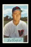 1954 Bowman Baseball Card #24 Bob Porterfield Washington Senators.