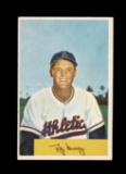 1954 Bowman Baseball Card #83 Ray Murray Philadelphia Athletics.