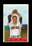 1954 Bowman Baseball Card #166 Sandy Consuegra Chicago White Sox.