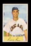 1954 Bowman Baseball Card #214 Ferris Fain Chicago White Sox.