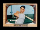 1955 Bowman Baseball Card #36 Wayne Belardi Detroit Tigers.