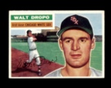 1956 Topps Baseball Card #238 Walter Dropo Chicago White Sox.