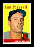 1958 Topps Baseball Card #280 Jim Piersall Boston Red Sox.