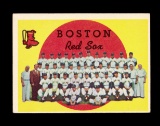 1959 Topps Baseball Card #248 Boston Red Sox Team/Checklist 177-264. Unchec