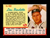 1962 Post Cereal Hand Cut Baseball Card #153 Lou Burdette Milwaukee Braves.