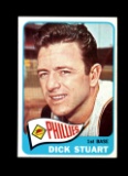 1965 Topps Baseball Card #280 Dick Stuart Philadelphia Phillies.