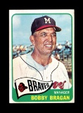 1965 Topps Baseball Card #346 Bobby Bragan Milwaukee Braves.
