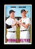 1967 Topps Baseball Card #216 Bengal Belters; Cash-Kaline.