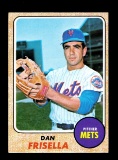 1968 Topps Baseball Card #191 Dan Frisella New York Mets.