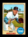 1968 Topps Baseball Card #243 Rich Rollins Minnesota Twins.