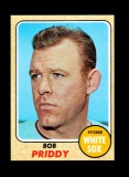 1968 Topps Baseball Card #391 bob Priddy Chicago White Sox.