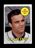 1969 Topps Baseball Card #460 Joe Torre St Louis Cardinals.