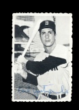 1969 Topps Deckle Edge Baseball Card #4 Hall of Famer Carl Yastrzemski Bost