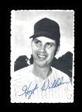 1969 Topps Deckle Edge Baseball Card #11 Hall of Famer  Hoyt Wilhelm Caifor