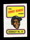 1970 Topps Baseball Booklets #13 The Orlando Cepeda Story.