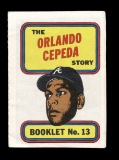 1970 Topp Baseball Booklets #14 The Ernie Banks Story.