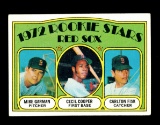 1972 Topps ROOKIE Baseball Card #79 Rookie Hall of Famers; Garman-Cooper-Fi