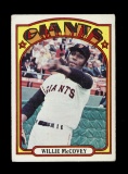 1972 Topps Baseball Card #280 Hall of Famer Willie McCovey San Francisco Gi