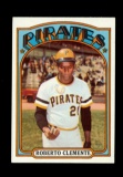 1972 Topps Baseball Card #309 Hall of Famer Roberto Clemente Pittsburgh Pir