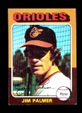 1975 Topps Baseball Card #335 Hall of Famer  Jim Palmer Baltimore Orioles.