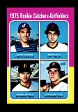 1975 Topps ROOKIE Baseball Card #620 1975 Rookie Catchers: Carter-Hill-Meye