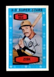 1975 Kelloggs 3-D Baseball Card #25 Richard Zisk Pittsburgh Pirates