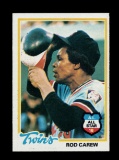 1978 Topps Baseball Card #580 Hall of Famer Rod Carew Minnesota Twins.