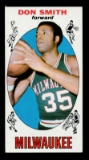 1969 Topps Basketball Card #52 Don Smith Milwaukee Bucks.