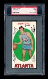 1969 Topps Basketball Card #77 Don Ohl Atlanta Hawks. PSA Certified NM 7.
