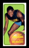 1970 Topps Basketball Card #8 Ron Williams San Francisco Warriors.