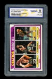 1980-81 Topps Basketball Card #45 Larry Bird Boston Celtics Team Leaders. W