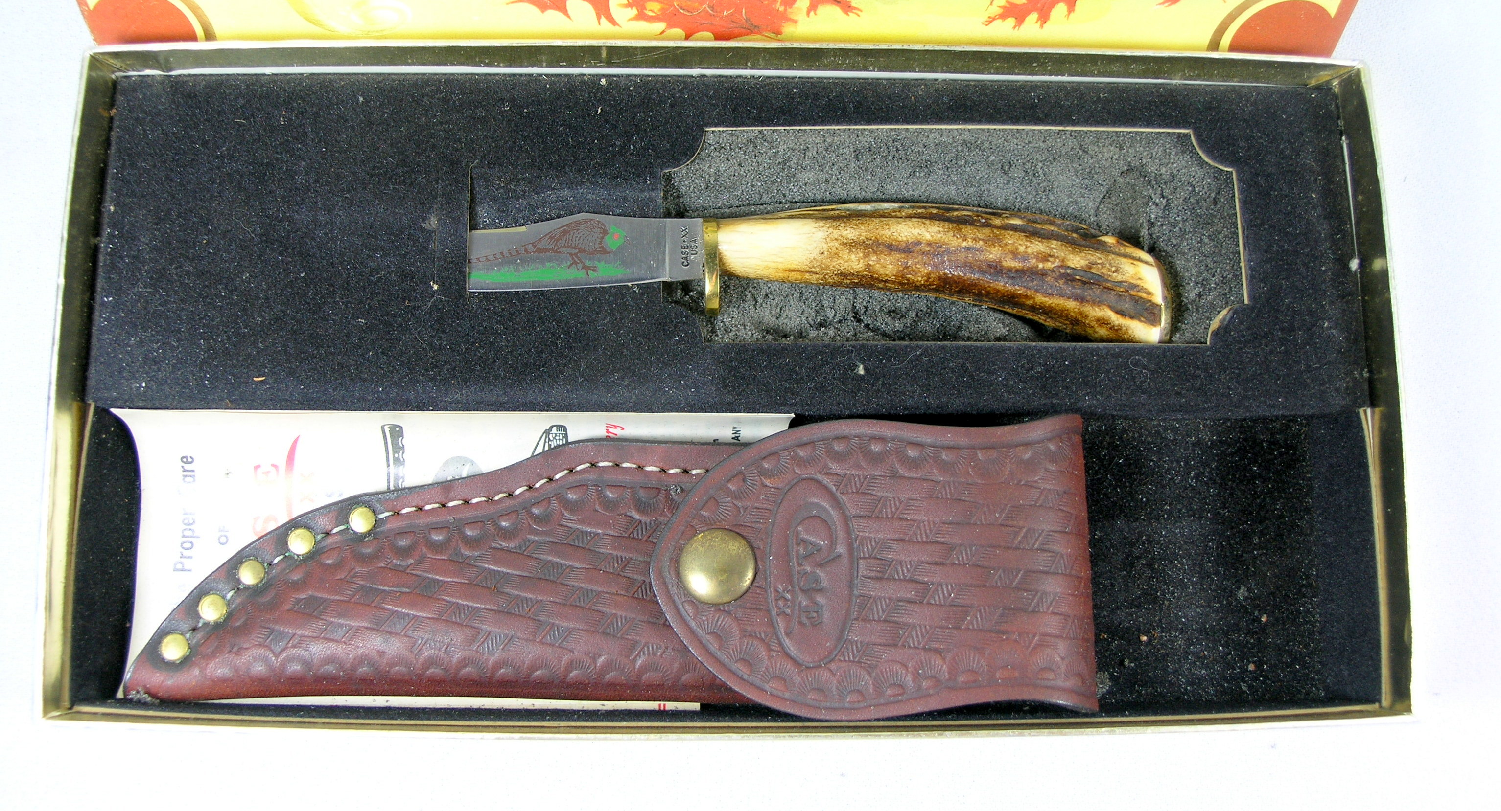 CASE XX, 5233 Ss, Vintage, One Blade And Scissors, Stag Handle #Y141 $52.00  - PicClick
