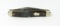 Remington R1823 Serpentine Jack Knife. Jigged Bone Scales & Crest Shield. G
