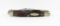 1970 Case xx USA 10-Dot Pattern 6227 Serpentine Jack Knife. Jigged Bone Sca