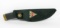 1998 Buck Pro-Line USA 691 Gut Hook Hunting Knife with Sheath. 8-7/16