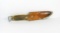 Anton Wingen Jr. Othello Solingen Germany Hunting Knife. Fullered Clip Blad