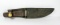 Scarce 1920s Case xx Tested Bowie Hunter Fixed Blade Knife. 4-5/8