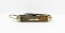 Pre 1940 Schrade Cut Co. Walden NY 4-Blade Utility Scout Jack Knife. Nice B