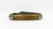 Pre 1920 Clauss, Fremont, Ohio, #30 Cattle Jack Knife. Clip & Punch Blade S