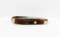1990s Remington UMC Trapper Jack Knife Made BY Camillus. Jigged Delrin Scal