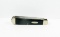 1994 Case xx USA6-Dot 2254SS Trapper Jack Knife. Slick Black Scales & Oval
