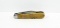 Clauss, Fremont, Ohio Pattern 36 Barehead Jack Knife. Same as Case.  A Very