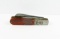 Boker Tree Brand Pattern 494 Barlow Jack Knife. Nice Reddish Sawn Bone Hand