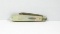 c. 1893 Unknown Maker Sheffield, England Sterling Silver Fruit  Jack Knife.