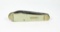 Imperial Providence, RI Teardrop Interframe Jack Knife. French Pearl Cellul