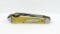 Pre 1937 IKCo Imperial Knife Co. Teardrop Easy Open Jack Knife. Cracked Ice