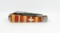 Shapleigh Hdwe Co Diamond Edge Curved Harness (punch) Jackknife. Great Cand