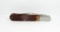 Robeson USA #512224 Daddy Barlow Folding Knife. Sawn Derlrin Scales. Dead M